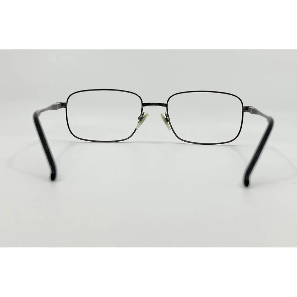 Sferoflex Eyeglass Frames Mens Gunmetal Rectangular 2197 231 54-18-140